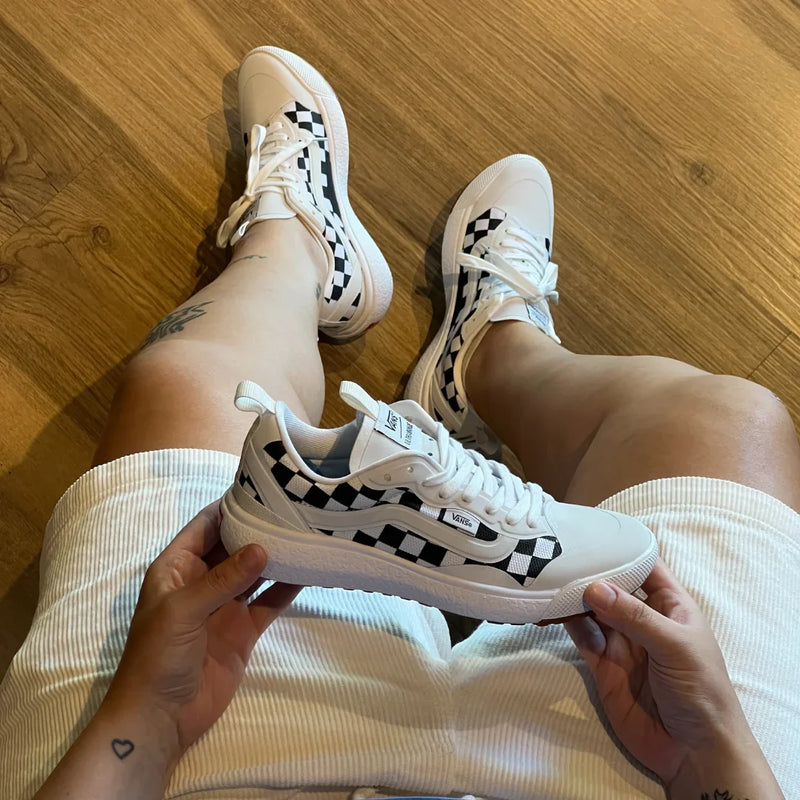 Vans Ultrarange EXO Checkerboard True White Black