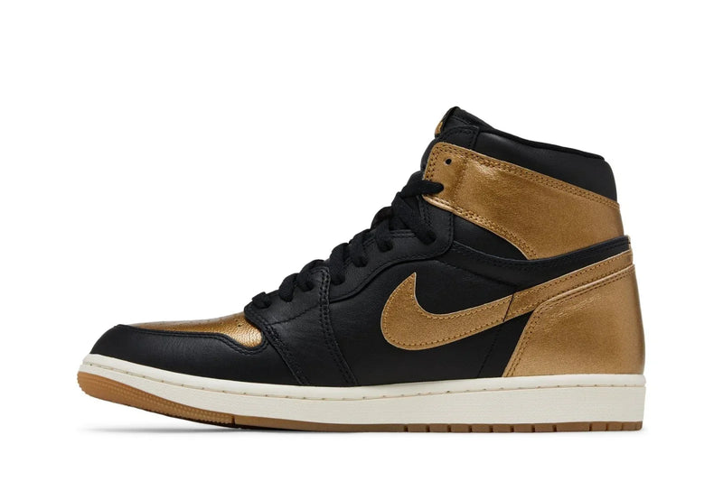 Air Jordan 1 High Og Black Metallic Gold Preto