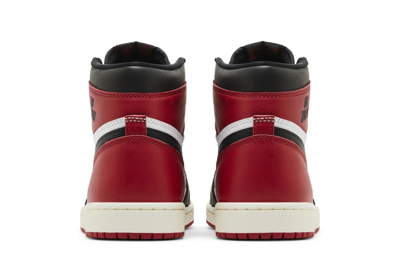 Air Jordan 1 Retro High OG Black Toe Reimagined Vermelho