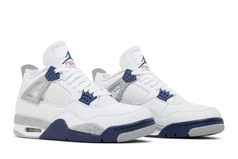Air Jordan 4 Midnight Navy Branco/Azul