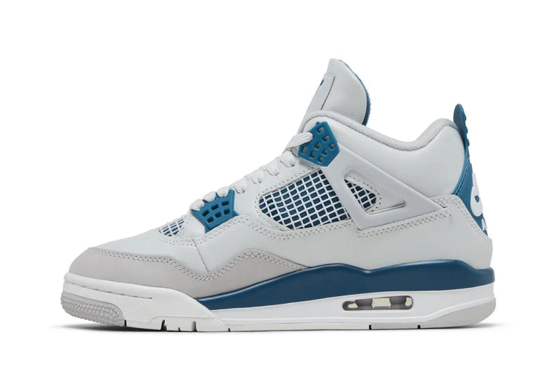 Air Jordan 4 Retro Military Blue Branco