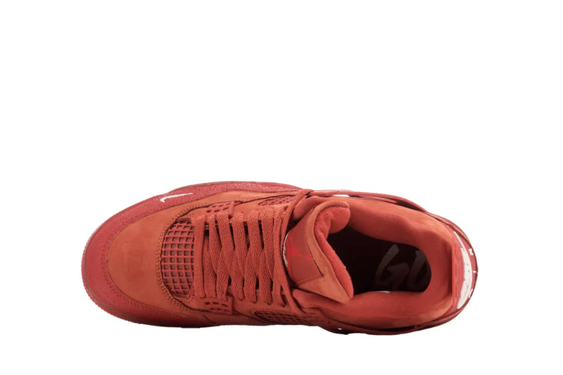 Air Jordan 4 Retrô OG SP Nigel Sylvester Brick by Brick Vermelho