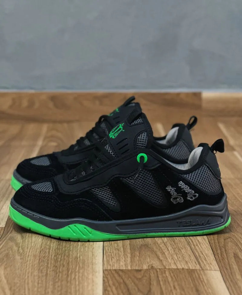 Tesla Shine Model Djorge Oliveira Black Neon