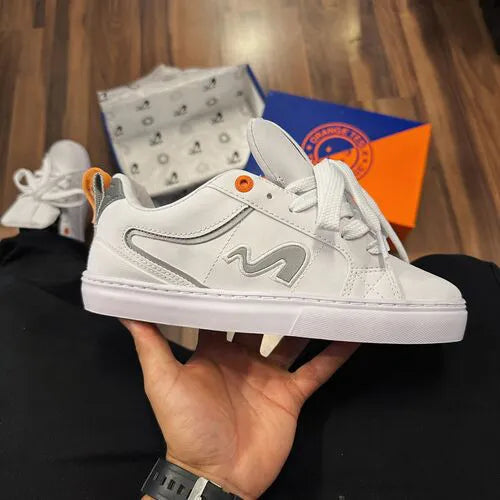 Tesla x Orange Hertz White Orange